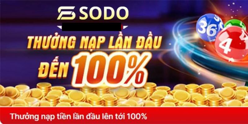 Ưu đãi cho hội viên mới lên tới 100% tiền nạp 